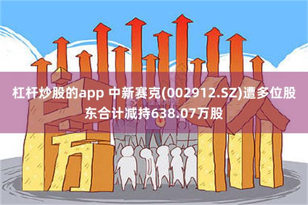 杠杆炒股的app 中新赛克(002912.SZ)遭多位股东合计减持638.07万股