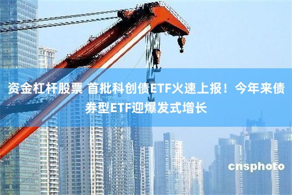 资金杠杆股票 首批科创债ETF火速上报！今年来债券型ETF迎爆发式增长