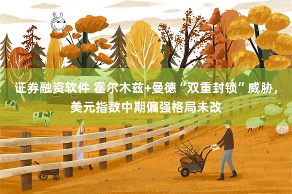证券融资软件 霍尔木兹+曼德“双重封锁”威胁，美元指数中期偏强格局未改