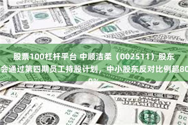 股票100杠杆平台 中顺洁柔（002511）股东大会通过第四期员工持股计划，中小股东反对比例超80%