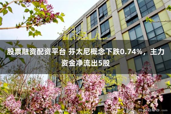 股票融资配资平台 芬太尼概念下跌0.74%，主力资金净流出5股