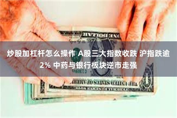 炒股加杠杆怎么操作 A股三大指数收跌 沪指跌逾2% 中药与银行板块逆市走强